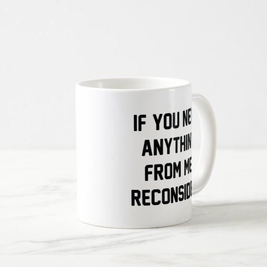 Mug Réexaminer (Devant droit)