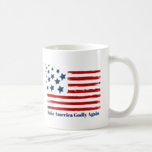Mug Refaire de l'Amérique un pays pieux (Droite)