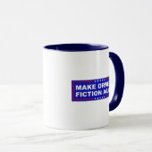 Mug Refaire D'Orwell De La Fiction (Devant droit)