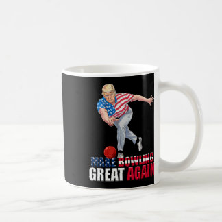 Mug Refaire le Bowling Génial Encore Drôle Trump Bowli
