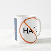 Mug Refaisons de l'Amérique un pays gentil (Devant droit)