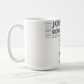 Mug Référence de verset biblique Croix Murale Art