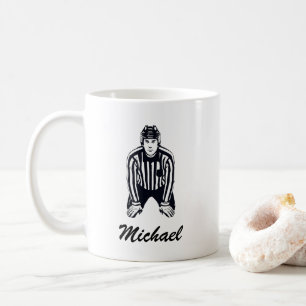 Mug Référencement moderne tendance de hockey sur glace