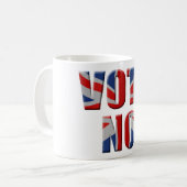 Mug référendum sur l'indépendance de l'Écosse - vote n (Devant gauche)