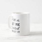 Mug Réfléchir (Devant gauche)