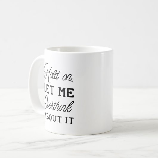 Mug Réfléchir (Devant gauche)