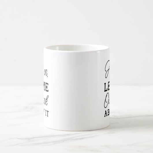 Mug Réfléchir (Centre)