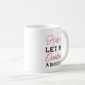 Mug Réfléchir (Devant droit)
