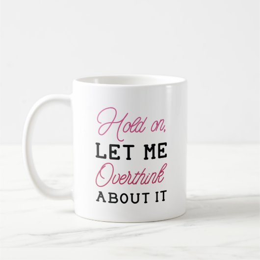 Mug Réfléchir (Gauche)