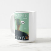 Mug Réfléchissez Dehors De La Boîte (Devant gauche)