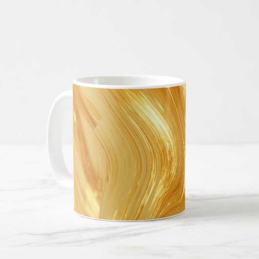 Mug Reflet couleur or (Devant gauche)