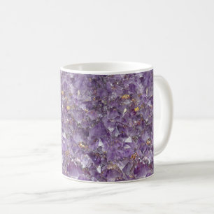 Mug Reflet doré d'améthyste