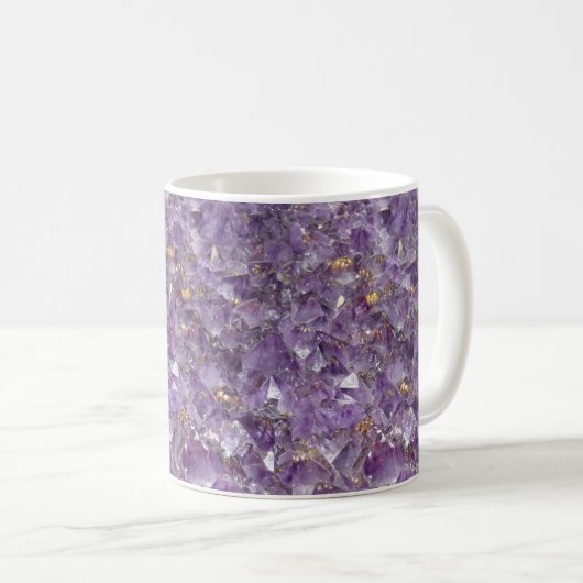 Mug Reflet doré d'améthyste (Devant droit)