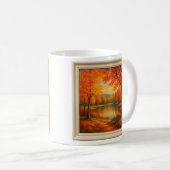 Mug Reflets d'automne doré (Devant droit)