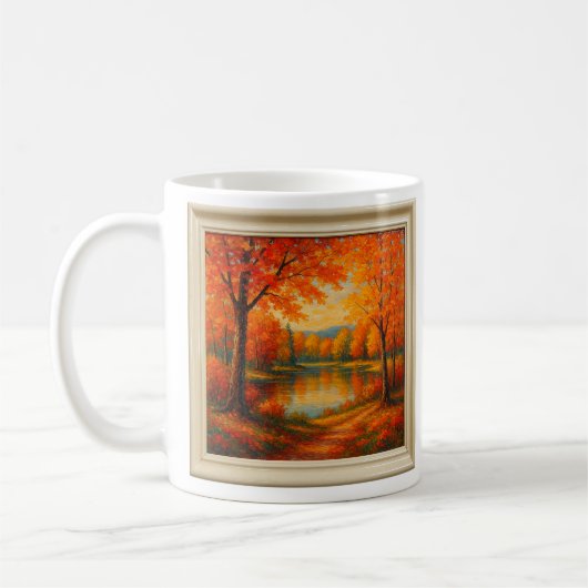 Mug Reflets d'automne doré (Gauche)