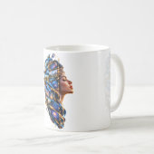 Mug Réflexion assistée par machine | Intelligence futu (Devant droit)