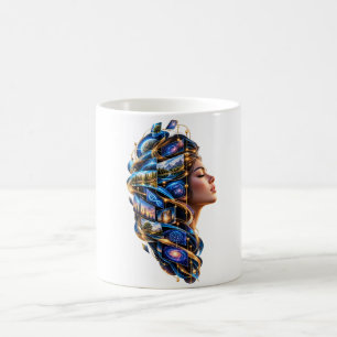 Mug Réflexion assistée par machine Intelligence futu
