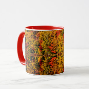Mug Réflexion d'automne sur le lac Russell New Hamps