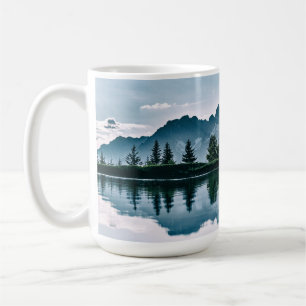 Mug Réflexion de forêt de montagne