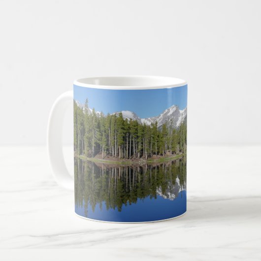 Mug Réflexion du lac Sprague (Devant gauche)