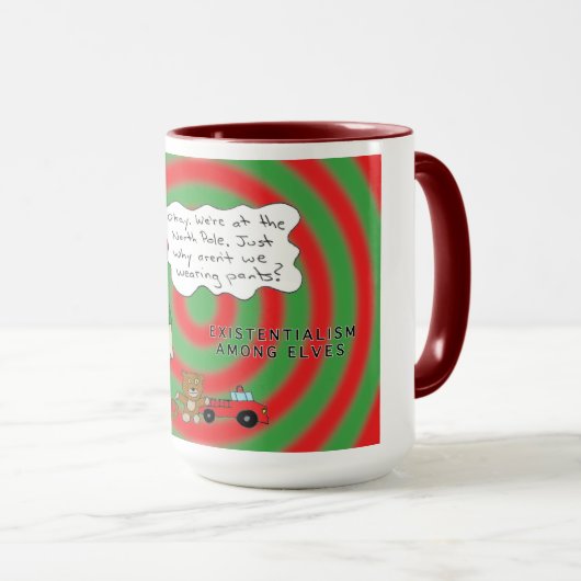 Mug Réflexion Elf Combo Mug, 15 oz (Devant droit)