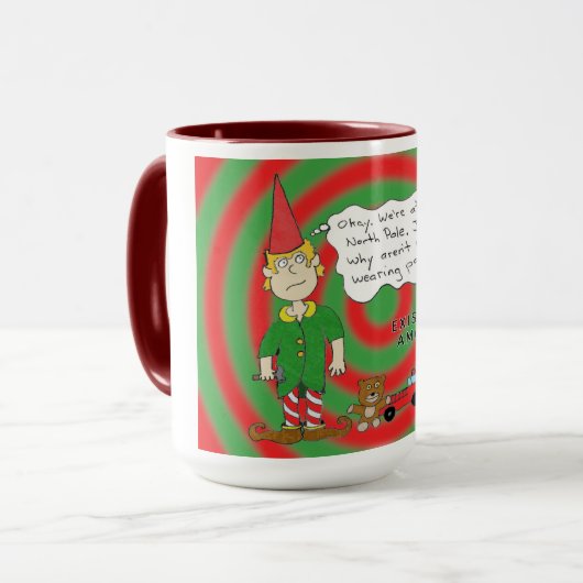 Mug Réflexion Elf Combo Mug, 15 oz (Devant gauche)