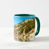 Mug Réflexion en canyon d'Elevenmile (Devant droit)