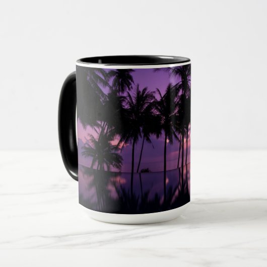 Mug Réflexion Palm Tree (Devant gauche)