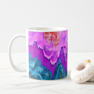 Mug "Réflexion rayonnante" Art Abstrait coloré