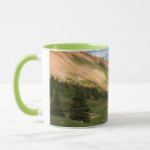 Mug Réflexion rouge de montagne (Gauche)