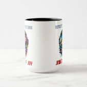 Mug Réflexion sur l'aventure de Montagne (Centre)