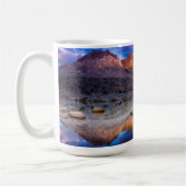 Mug Réflexion sur les montagnes, Californie (Gauche)