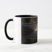 Mug Réflexions d'automne sur le domaine de Vanderbilt (Gauche)
