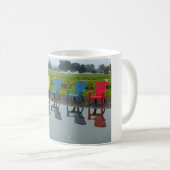 Mug Réflexions de chaise Adirondak (Devant droit)