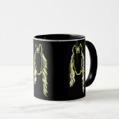 Mug Réflexions ensoleillées d'un cheval (Devant droit)