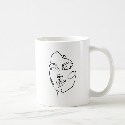 Mug Réflexions linéaires - Face (Droite)