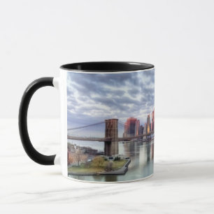 Mug Réflexions magnifiques de vue et de ville de mati