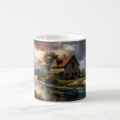 Mug Réflexions sur la campagne paisible (Centre)