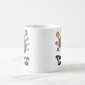 Mug Réflexions sur le mode Boucle | Humour de spirale (Centre)