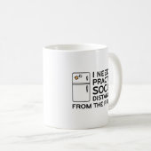 Mug Réfrigérateur de détresse sociale (Devant droit)