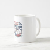 Mug Refroidir le quatrième T-shirt vectoriel de canard (Devant droit)