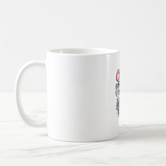 Mug Refroidir le quatrième T-shirt vectoriel de canard (Gauche)
