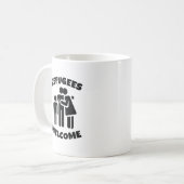Mug Réfugiés bienvenus (Devant gauche)