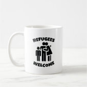Mug Réfugiés bienvenus (Gauche)