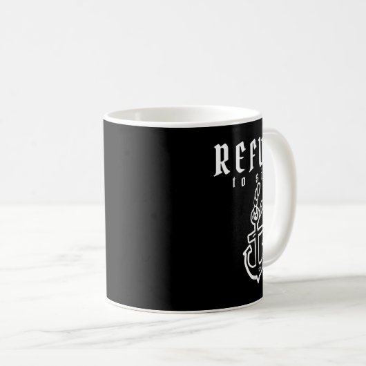 Mug Refus De Consommer La Dépression Sensibilisation À (Devant droit)