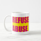 Mug Refuser l'abus (Gauche)