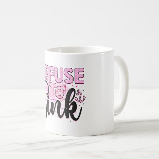 Mug Refuser l'évier (Devant droit)