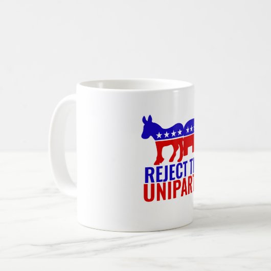 Mug Refuser l'Uniparty (Devant gauche)
