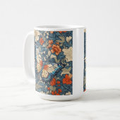 Mug Regal Butterfly Amidst William Morris Floral (Devant gauche)