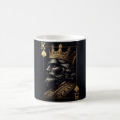 Mug Regal Gold King of Spades Coffee Mug. (Centre)